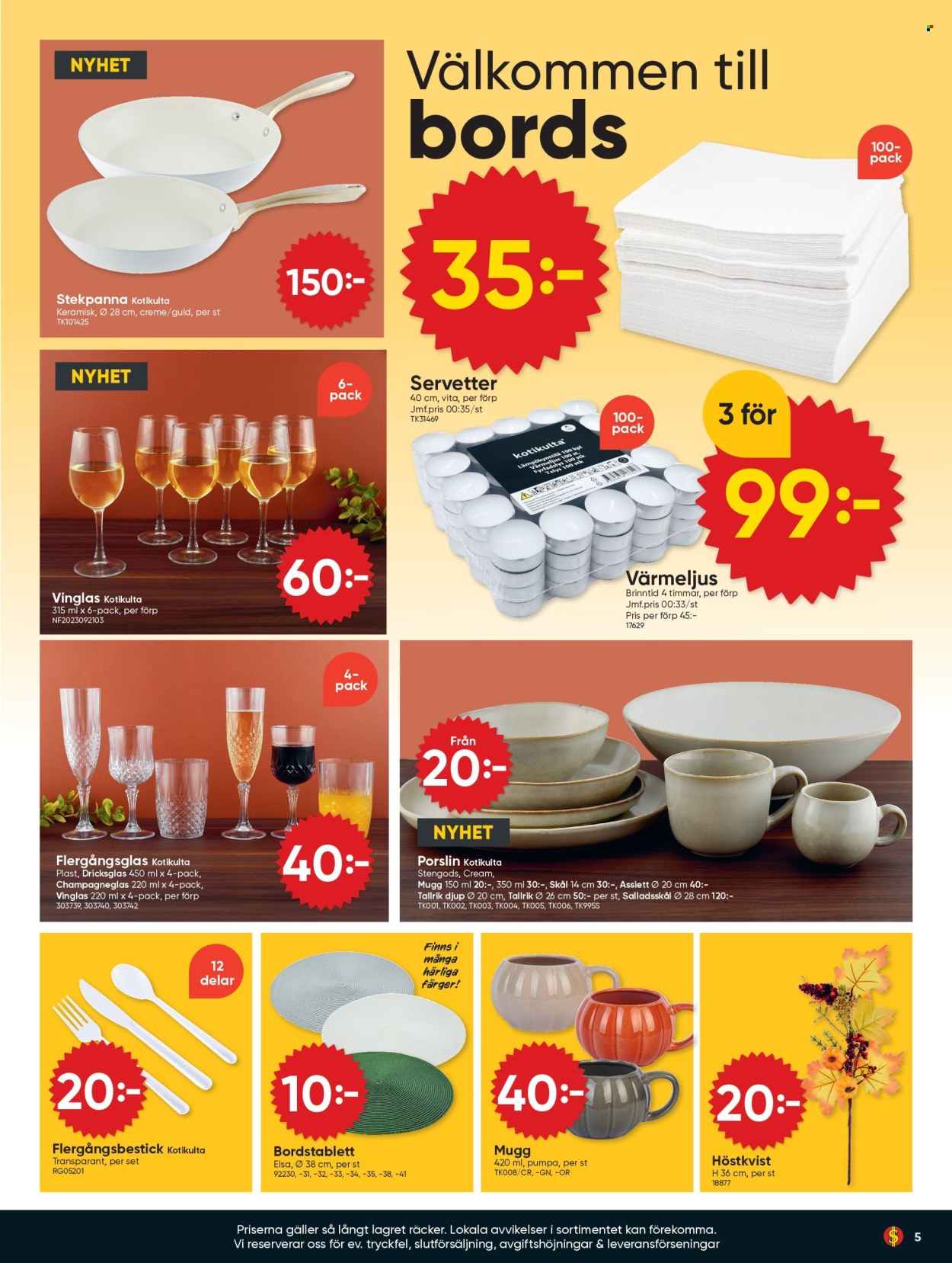 DollarStore reklamblad - 27/10 2025 - 2/11 2025. Sida 5