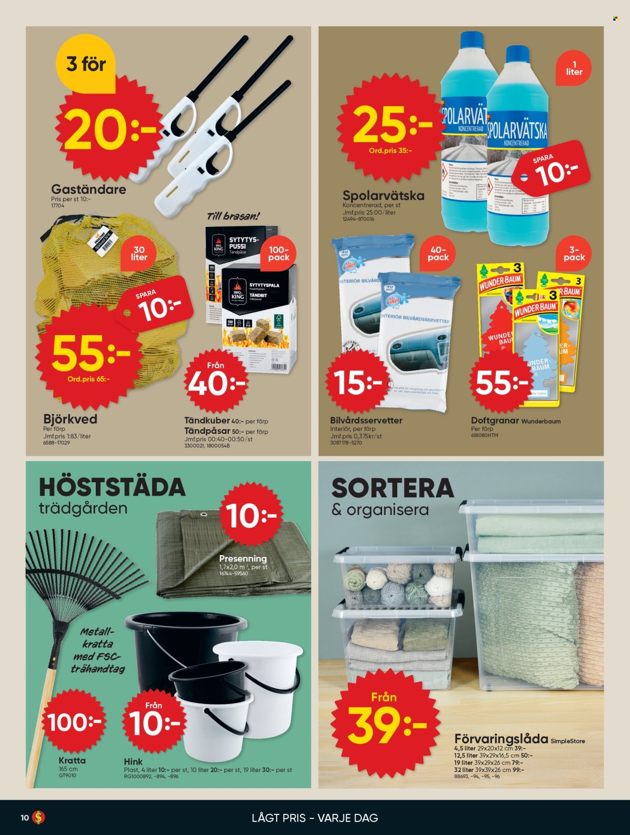 DollarStore reklamblad - 27/10 2025 - 2/11 2025. Sida 10