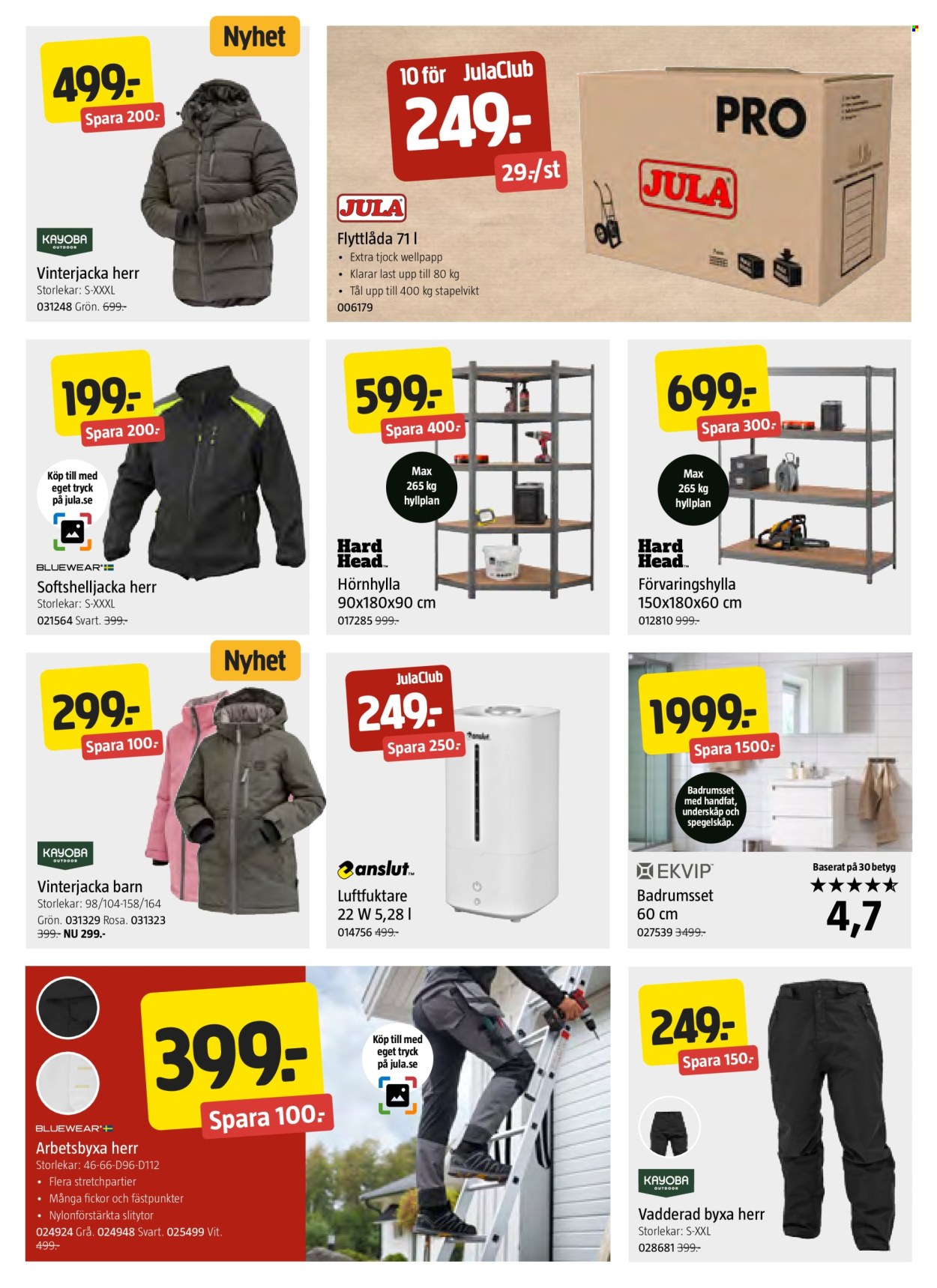 Jula reklamblad - 30/10 2025 - 12/11 2025. Sida 7