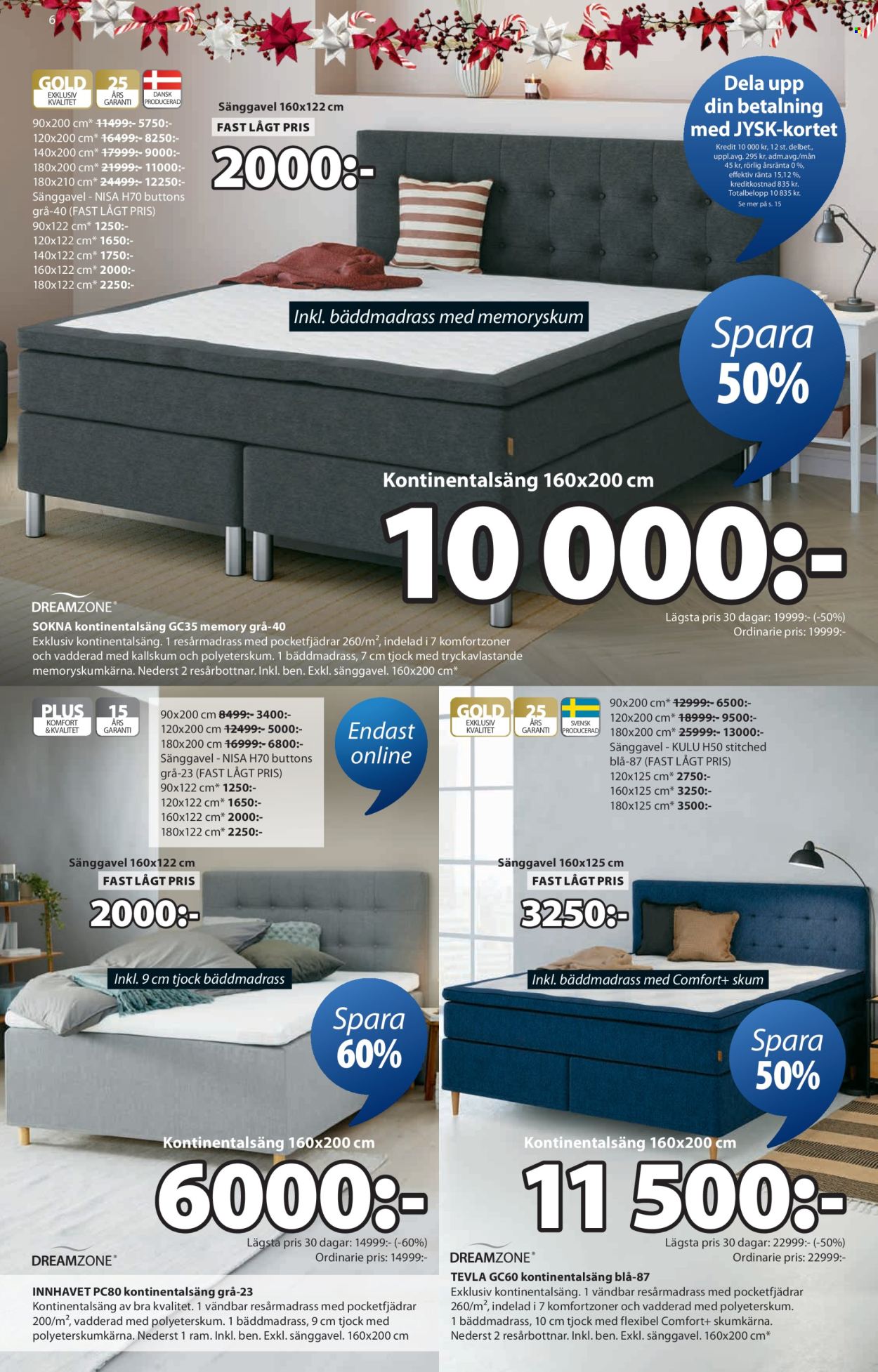 JYSK reklamblad - 3/11 2025 - 16/11 2025. Sida 6