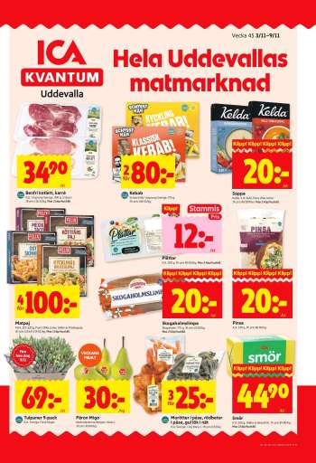 ICA reklamblad - 3/11 2025 - 9/11 2025.
