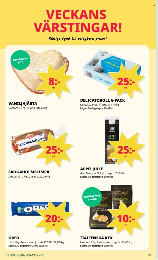 Tempo reklamblad - 3/11 2025 - 9/11 2025. Sida 5