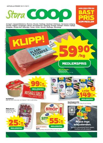 Stora Coop reklamblad - 10/11 2025 - 16/11 2025.