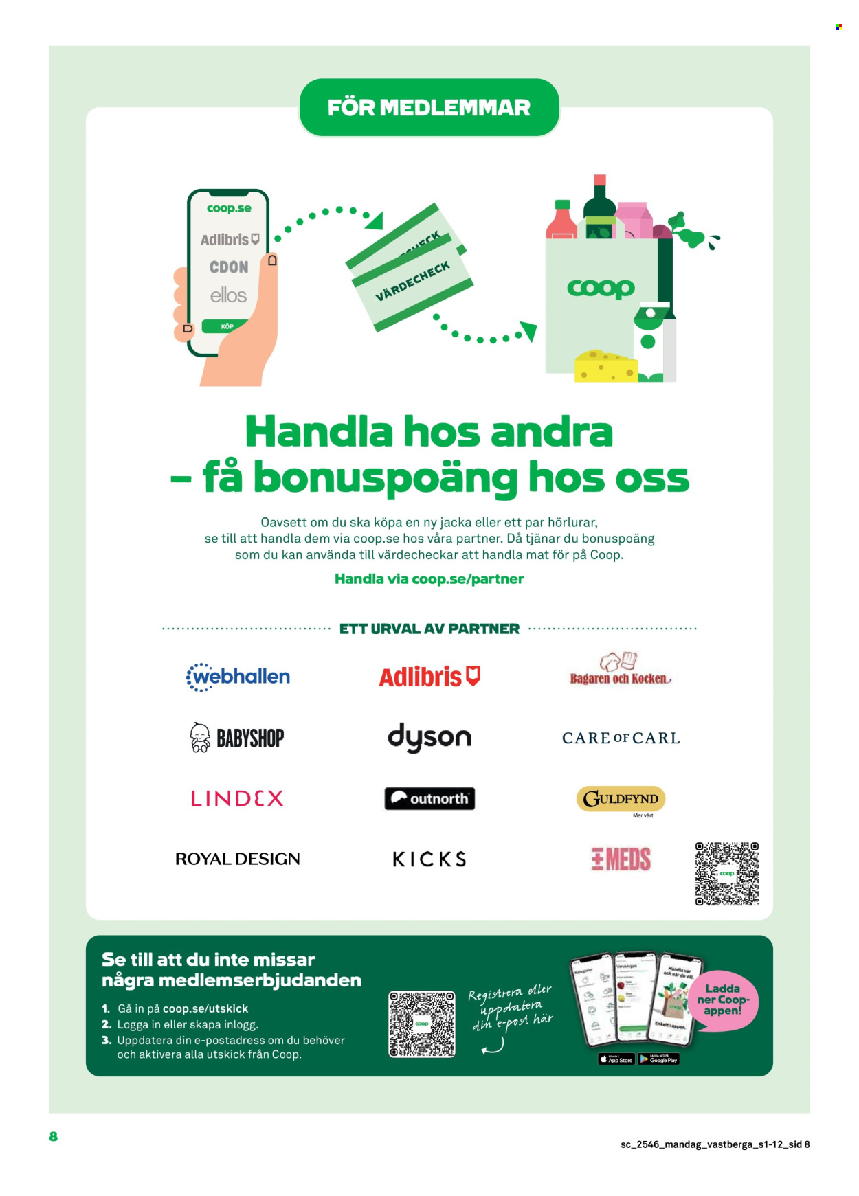 Stora Coop reklamblad - 10/11 2025 - 16/11 2025. Sida 8