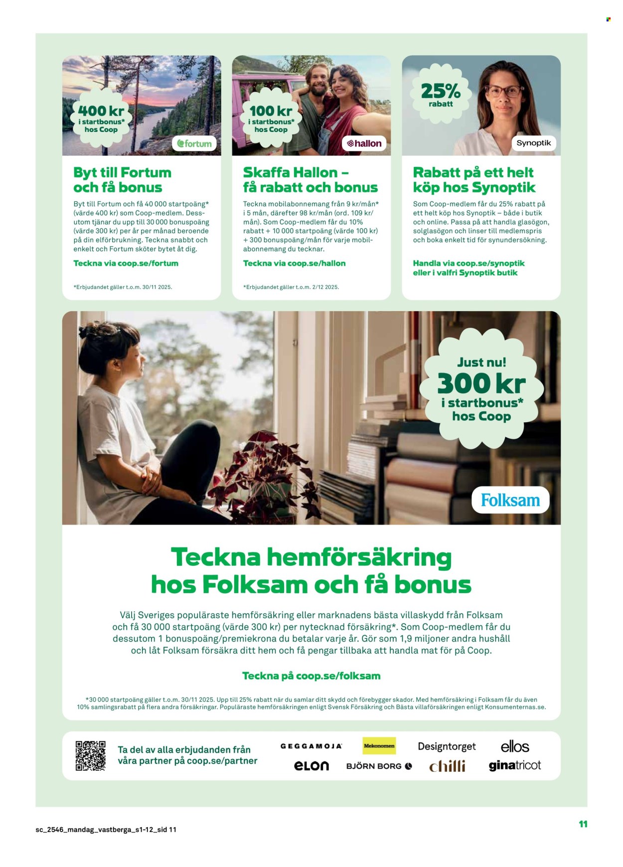 Stora Coop reklamblad - 10/11 2025 - 16/11 2025. Sida 11