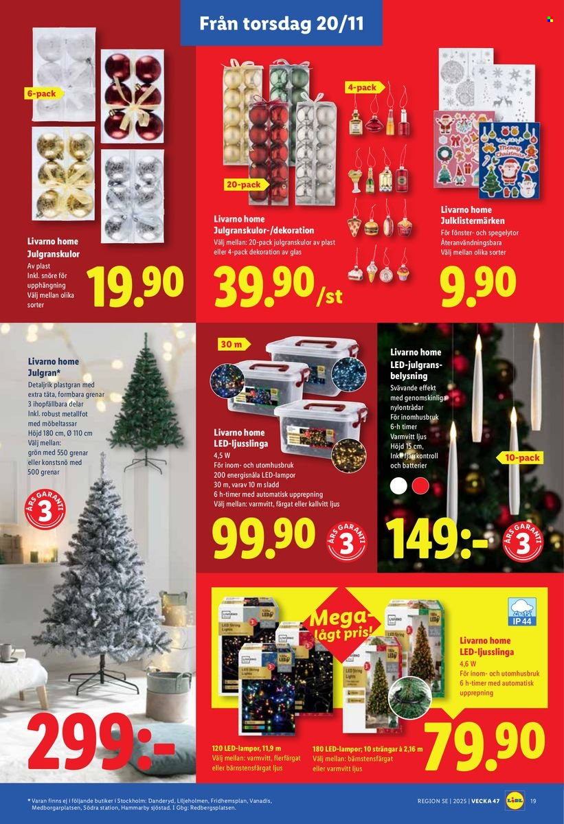 Lidl reklamblad - 17/11 2025 - 23/11 2025. Sida 20