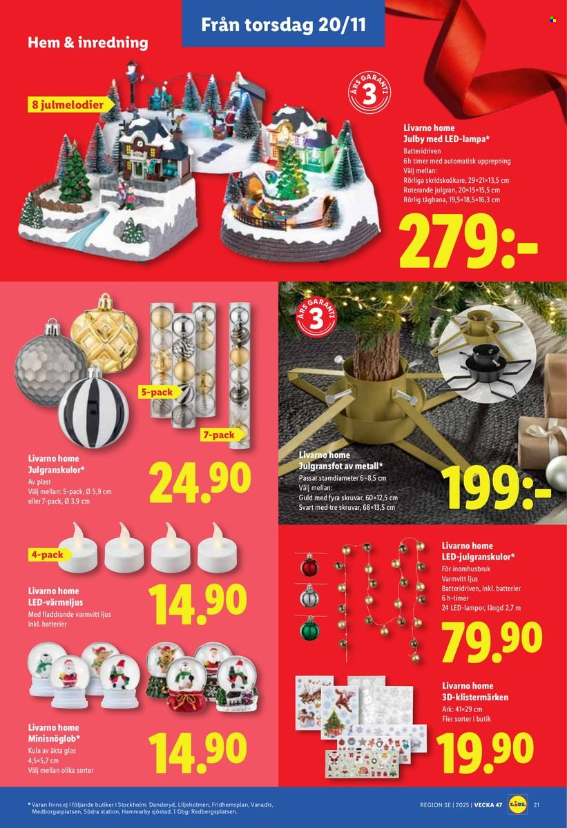 Lidl reklamblad - 17/11 2025 - 23/11 2025. Sida 22