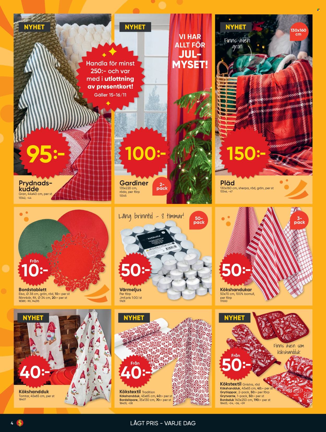 DollarStore reklamblad - 10/11 2025 - 16/11 2025. Sida 4