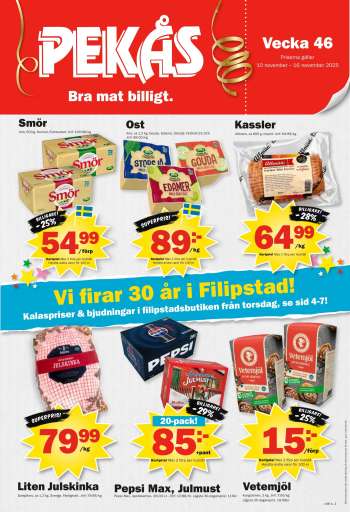 Pekås reklamblad - 10/11 2025 - 16/11 2025.