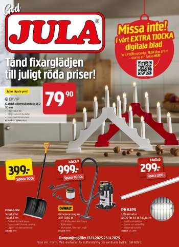 Jula reklamblad - 13/11 2025 - 23/11 2025.