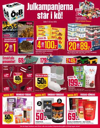 ÖoB reklamblad - 17/11 2025 - 23/11 2025.