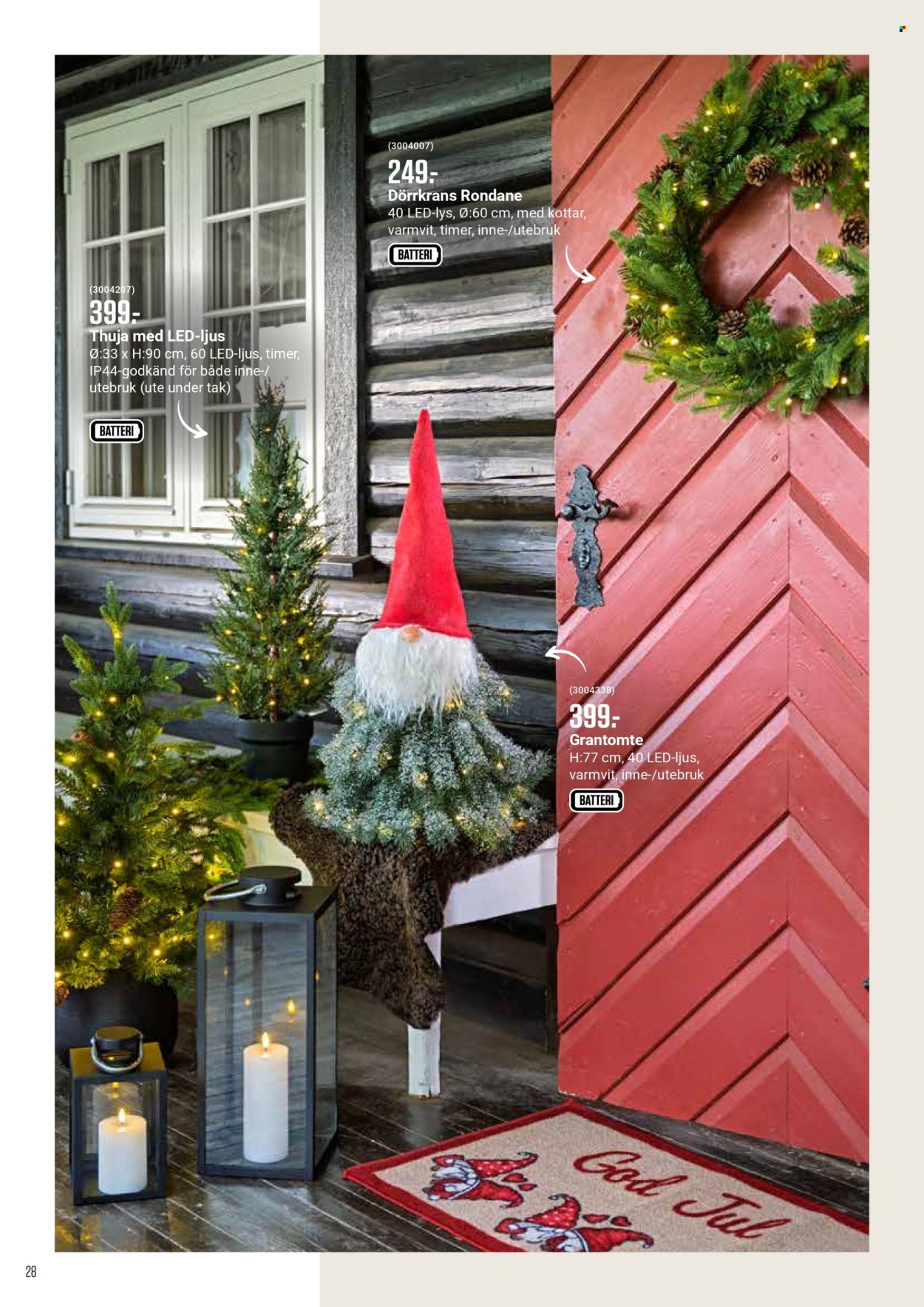ÖoB reklamblad. Sida 28