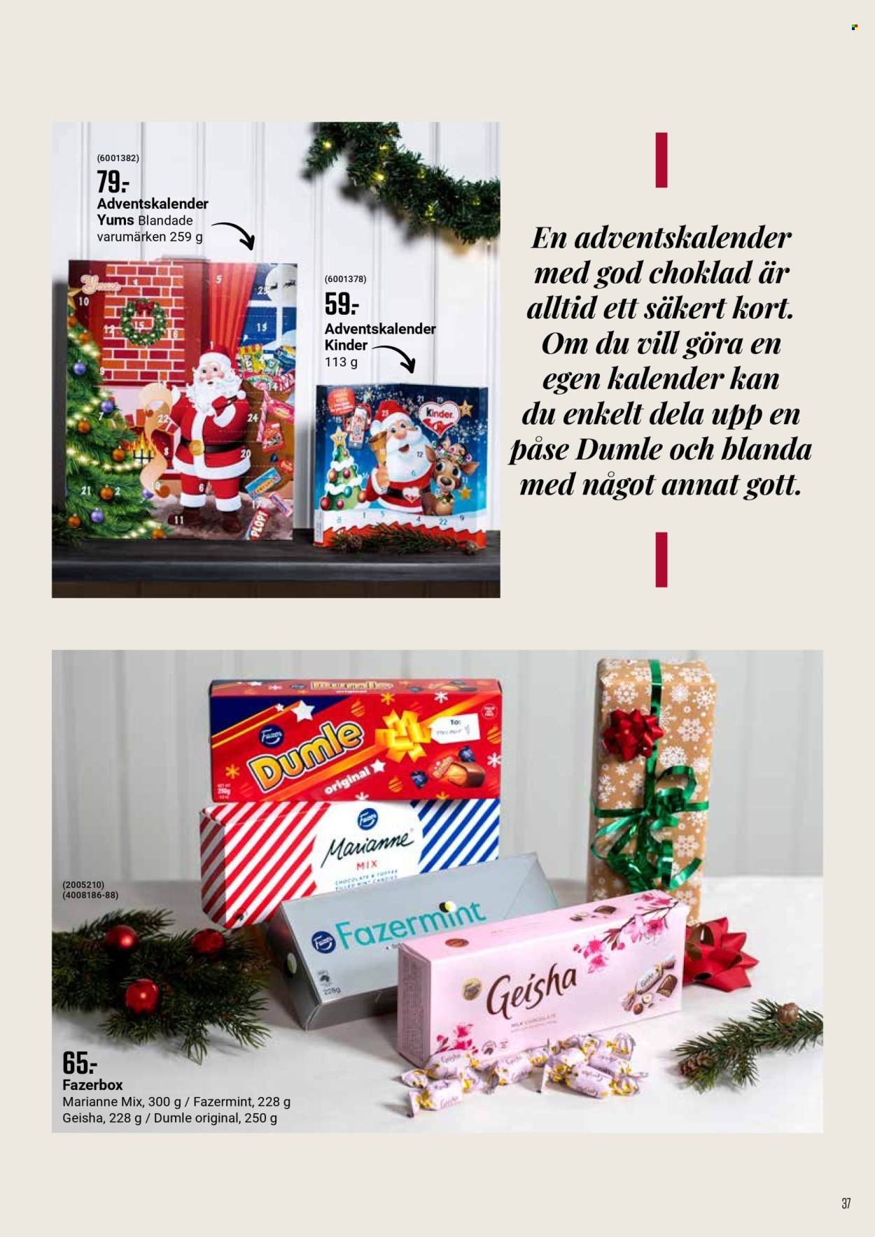 ÖoB reklamblad. Sida 37