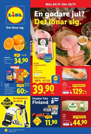 Lidl reklamblad - 24/11 2025 - 30/11 2025.