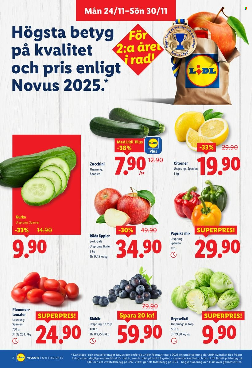 Lidl reklamblad - 24/11 2025 - 30/11 2025. Sida 2