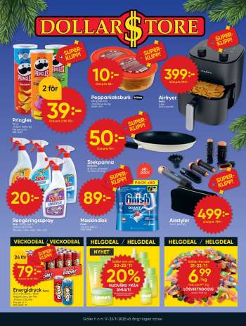 DollarStore reklamblad - 17/11 2025 - 23/11 2025.