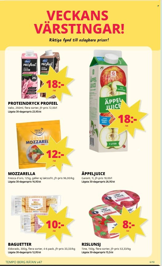Tempo reklamblad - 17/11 2025 - 23/11 2025. Sida 6