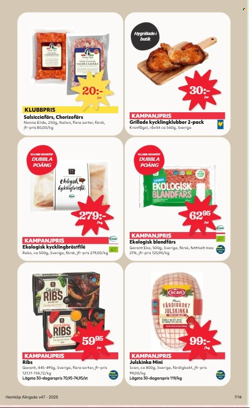 Hemköp reklamblad - 17/11 2025 - 23/11 2025. Sida 7