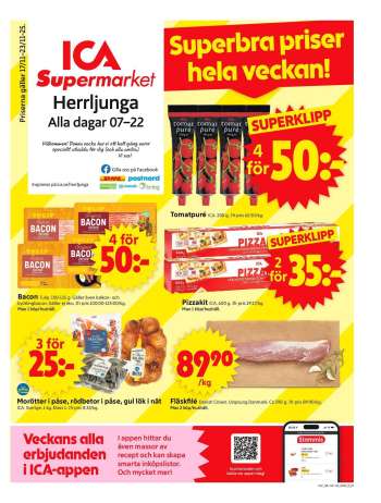 ICA reklamblad - 17/11 2025 - 23/11 2025.