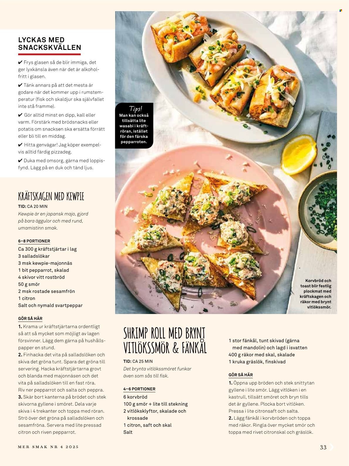 Coop reklamblad. Sida 33