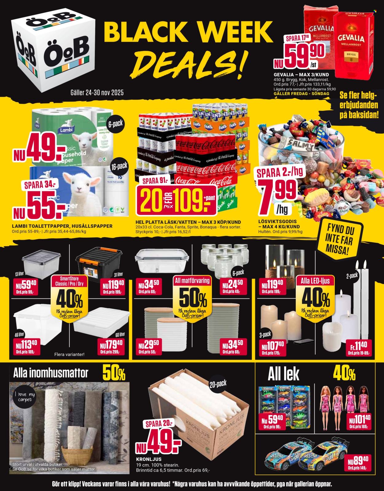 ÖoB reklamblad - 24/11 2025 - 30/11 2025. Sida 1