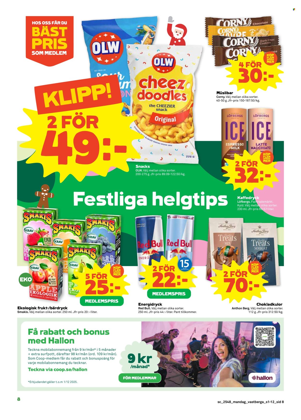 Stora Coop reklamblad - 24/11 2025 - 30/11 2025. Sida 8