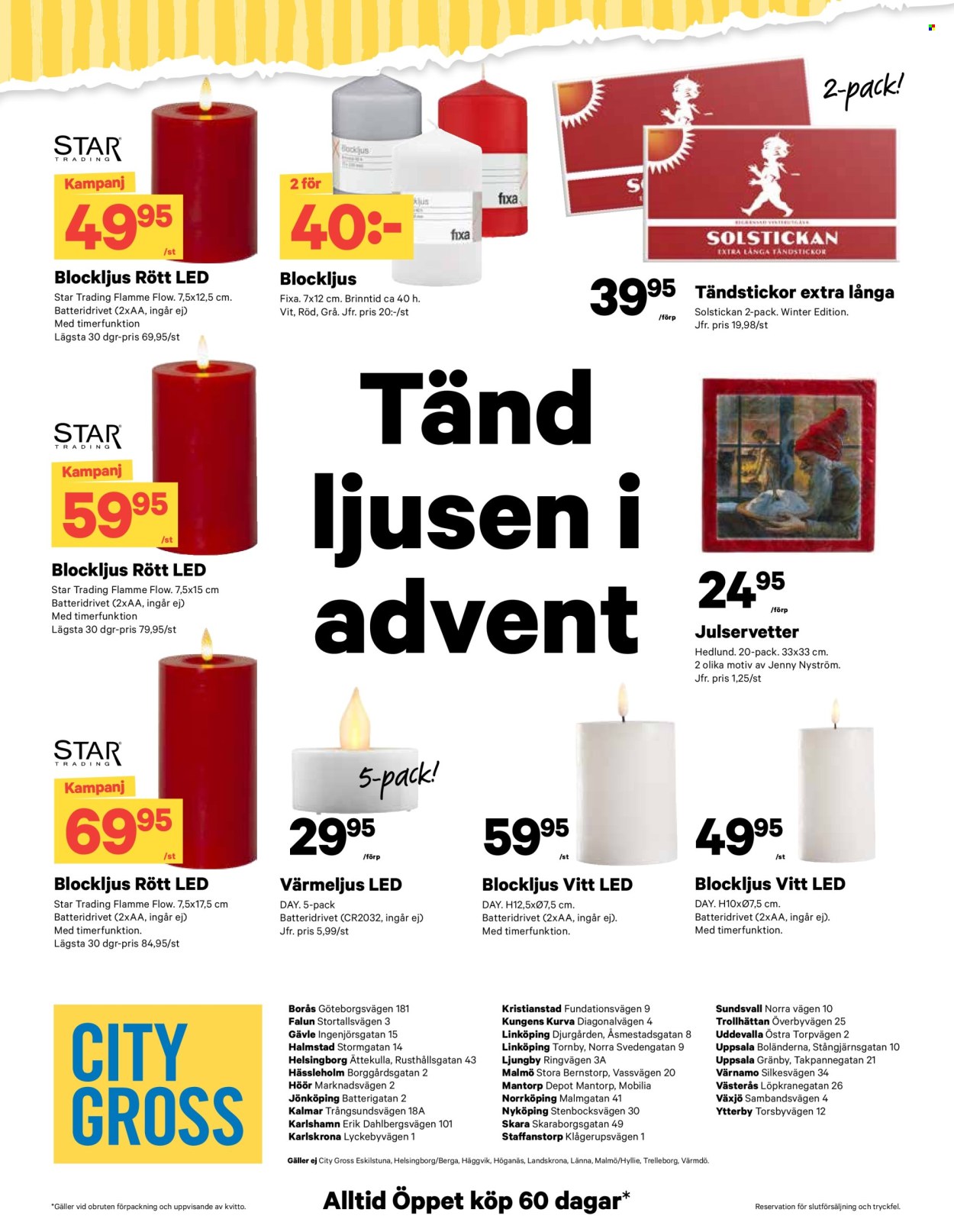 City Gross reklamblad - 24/11 2025 - 30/11 2025. Sida 28