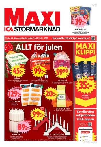 ICA reklamblad - 24/11 2025 - 30/11 2025.