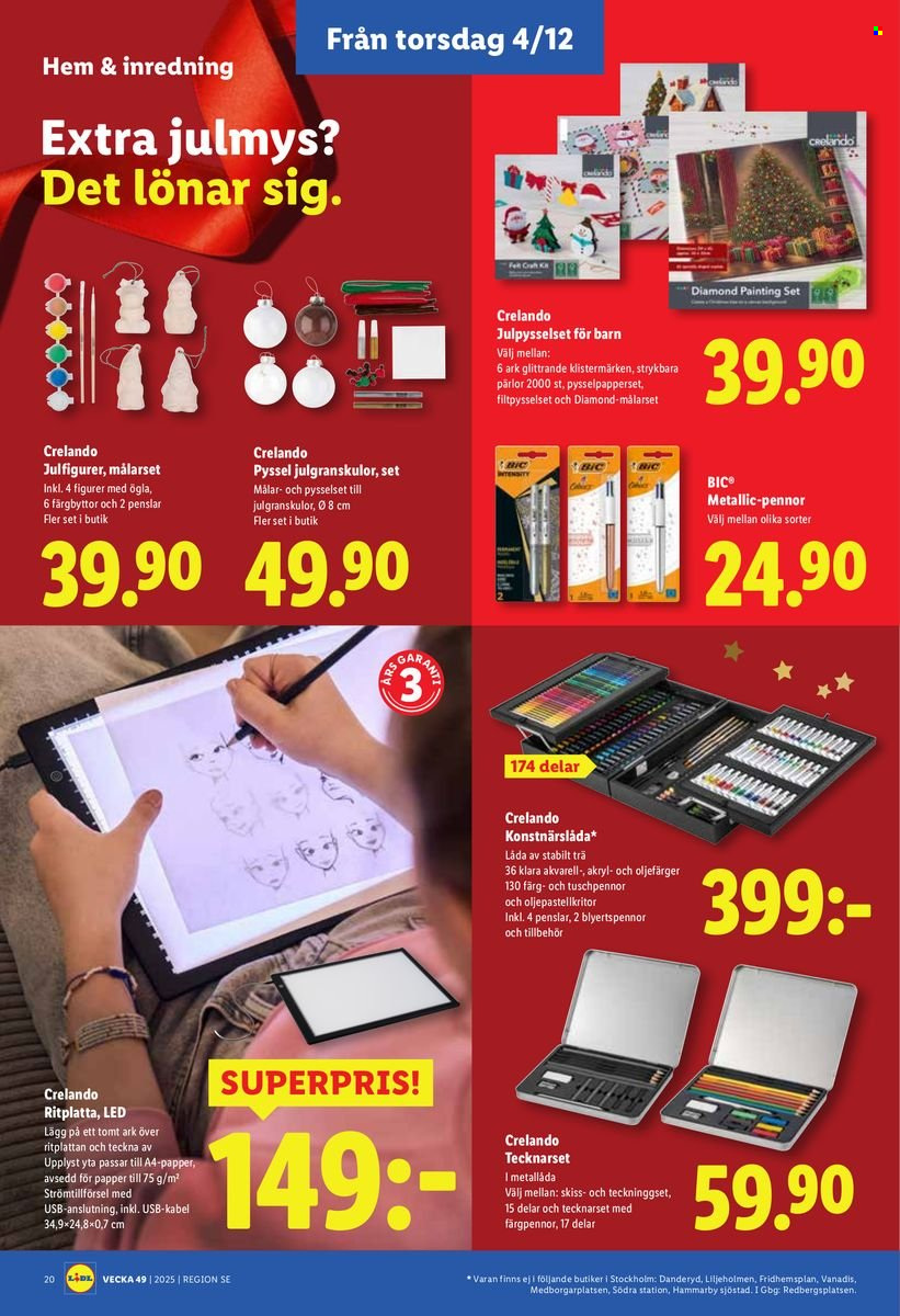 Lidl reklamblad - 1/12 2025 - 7/12 2025. Sida 24