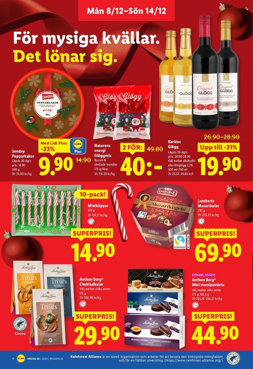 Lidl reklamblad - 8/12 2025 - 14/12 2025. Sida 8