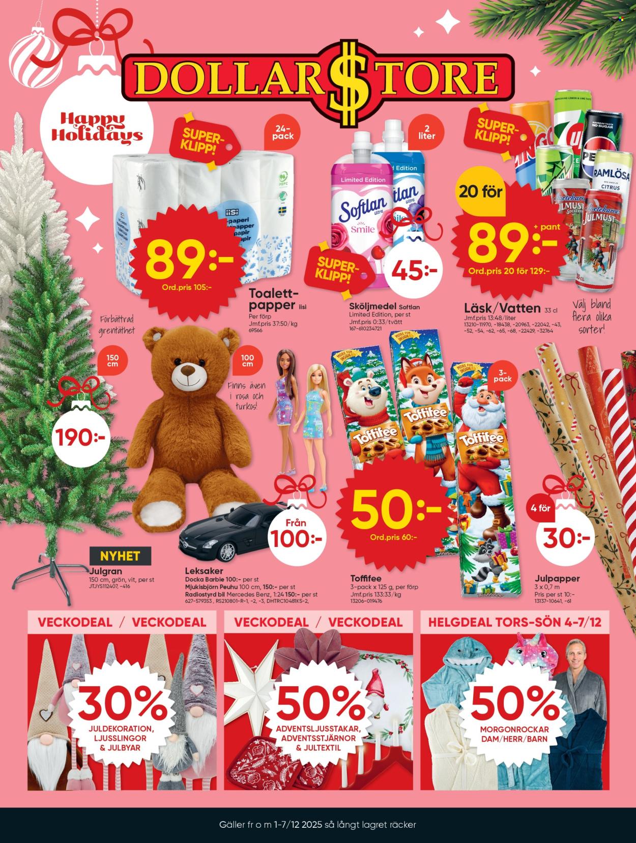 DollarStore reklamblad - 1/12 2025 - 7/12 2025. Sida 1