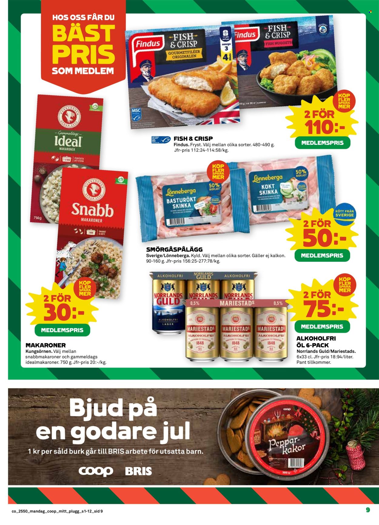 Coop reklamblad - 8/12 2025 - 14/12 2025. Sida 9
