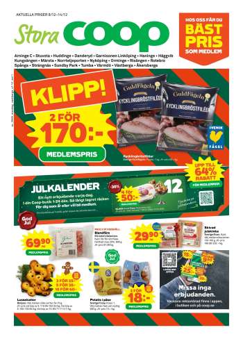 Stora Coop reklamblad - 8/12 2025 - 14/12 2025.