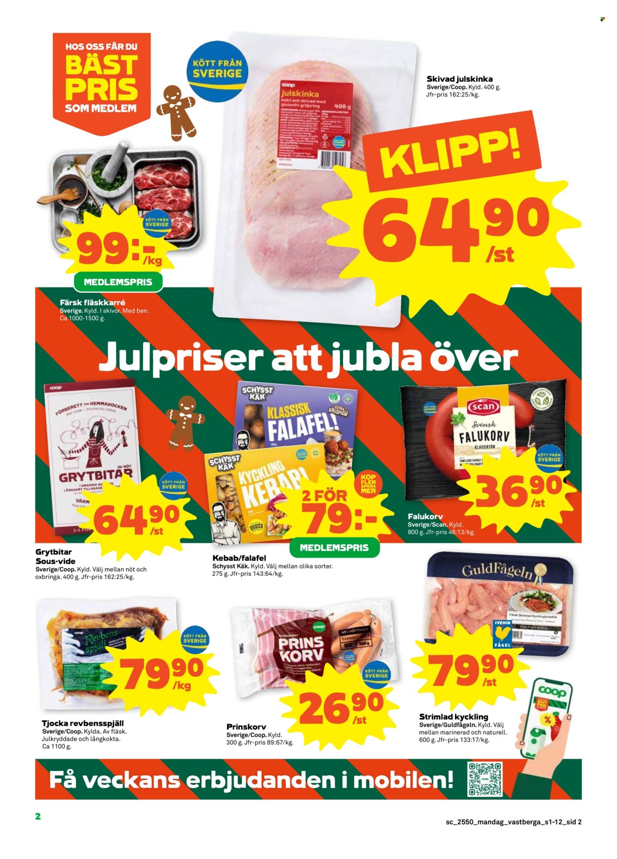 Stora Coop reklamblad - 8/12 2025 - 14/12 2025. Sida 2