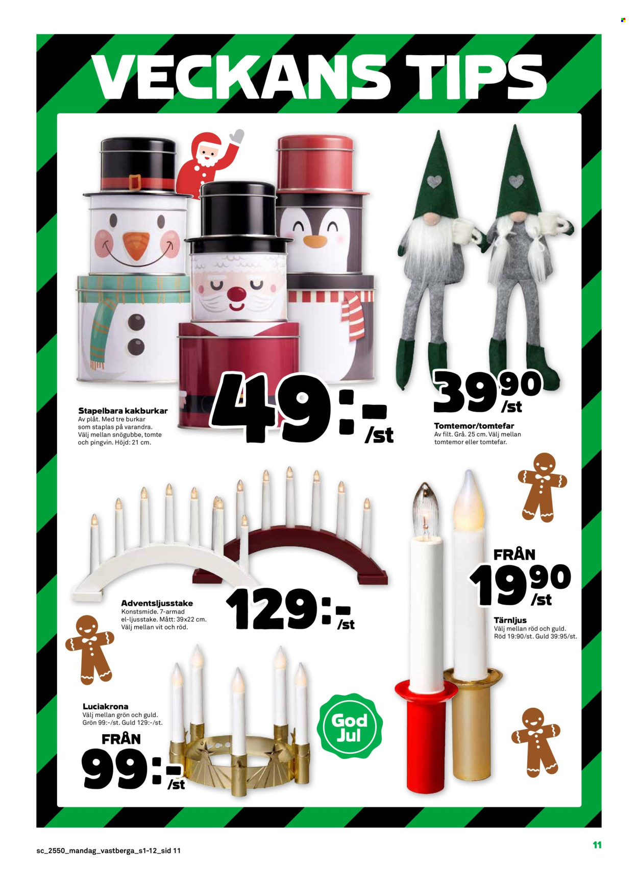 Stora Coop reklamblad - 8/12 2025 - 14/12 2025. Sida 11