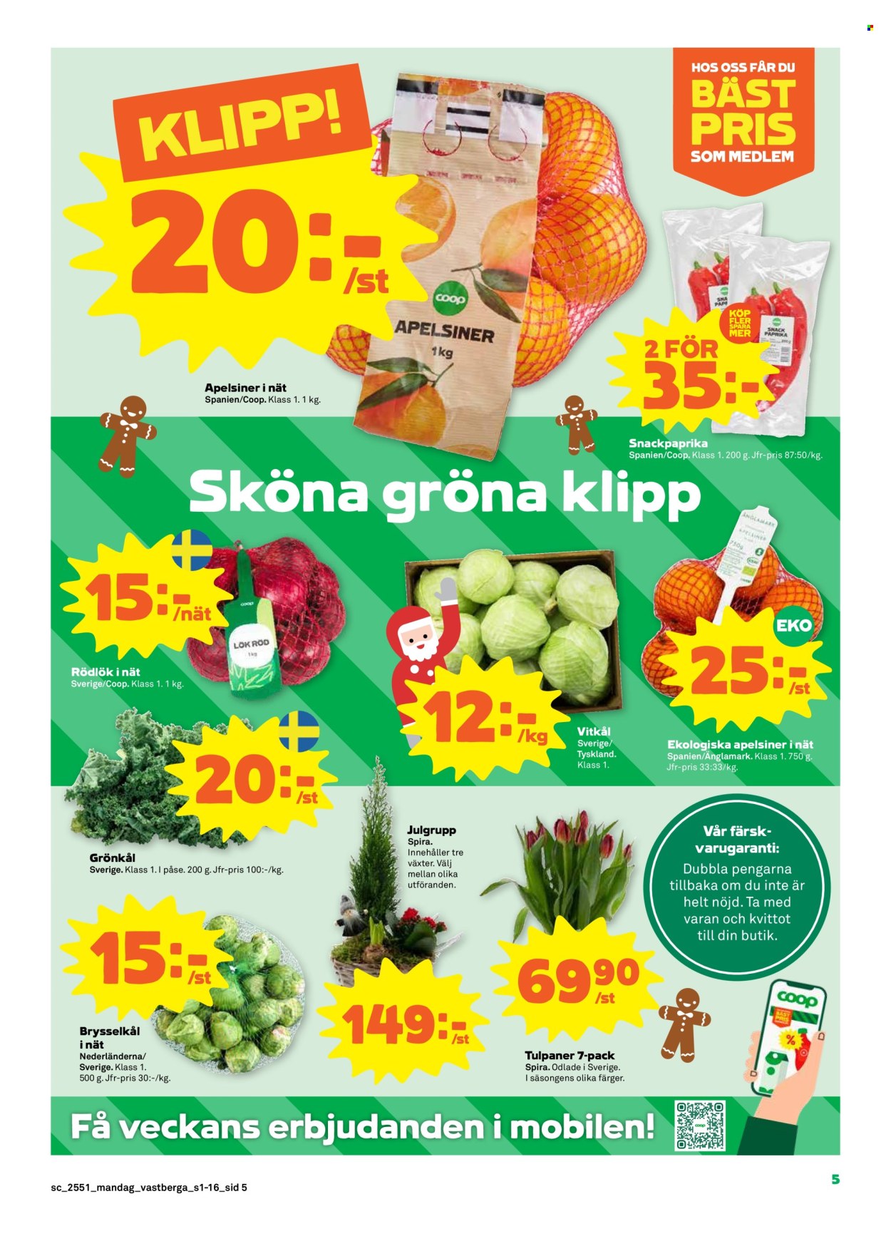 Stora Coop reklamblad - 15/12 2025 - 24/12 2025. Sida 5