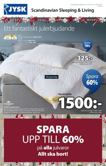 JYSK reklamblad - 15/12 2025 - 23/12 2025.