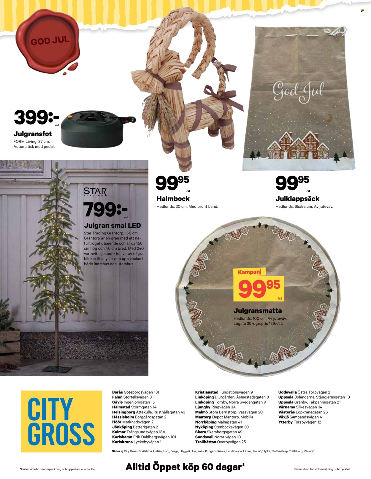 City Gross reklamblad - 15/12 2025 - 21/12 2025. Sida 28