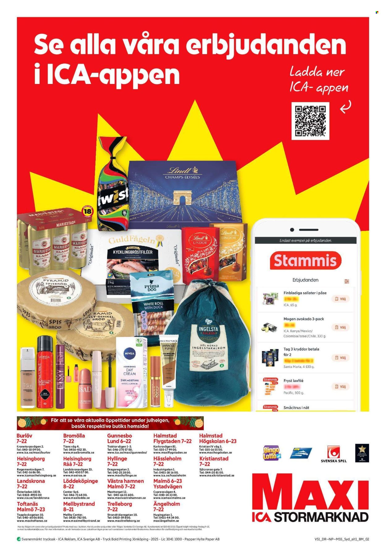 ICA reklamblad - 15/12 2025 - 21/12 2025. Sida 16