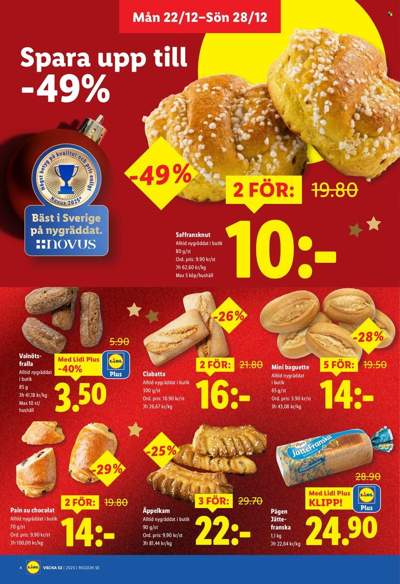 Lidl reklamblad - 22/12 2025 - 28/12 2025. Sida 4