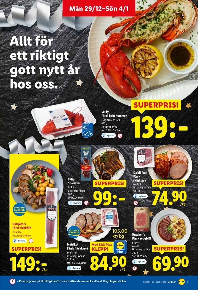 Lidl reklamblad - 29/12 2025 - 4/1 2026. Sida 3