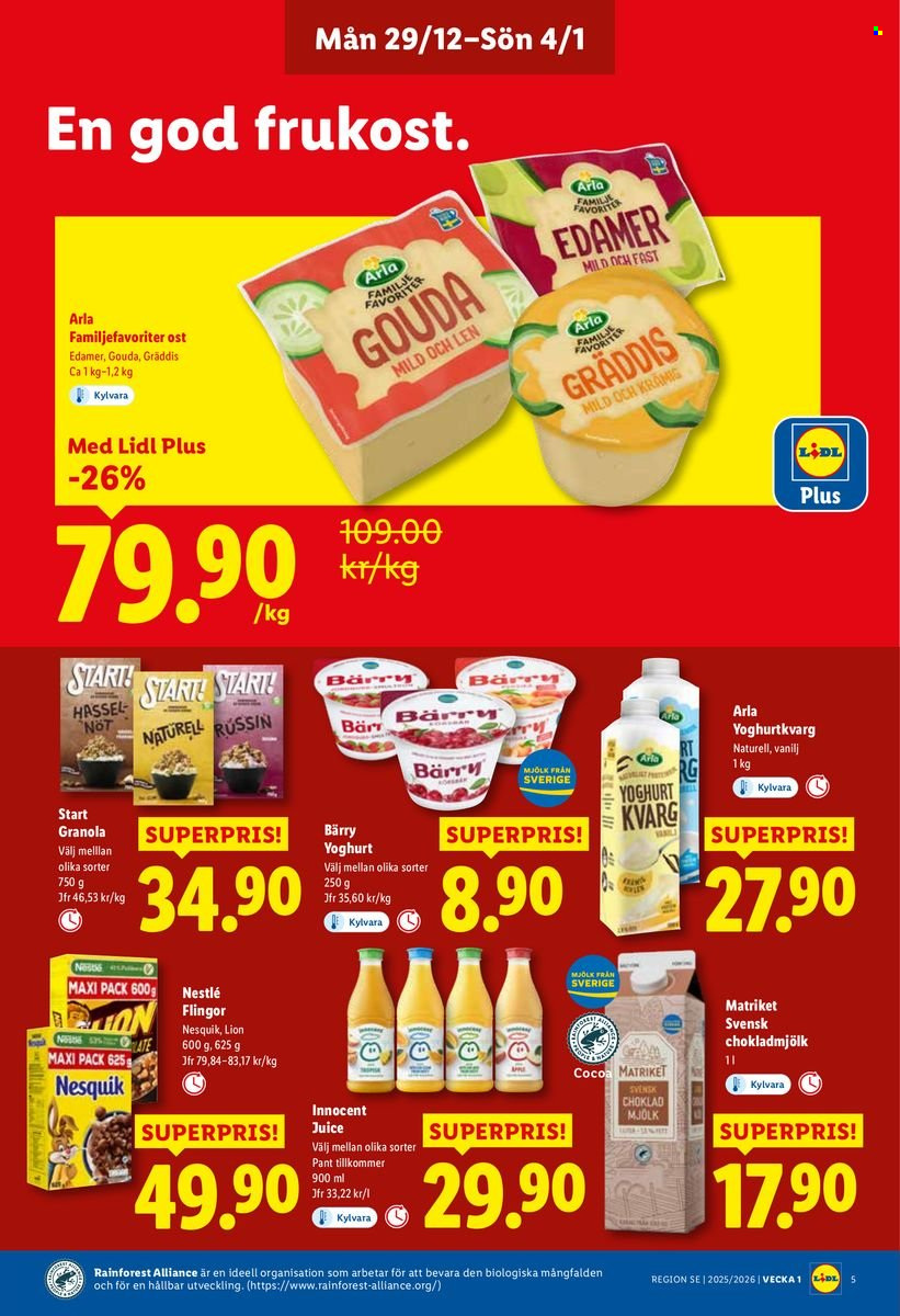 Lidl reklamblad - 29/12 2025 - 4/1 2026. Sida 5