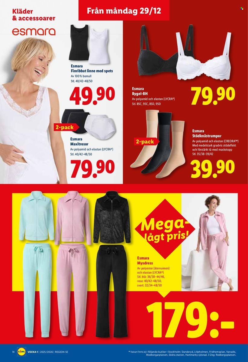 Lidl reklamblad - 29/12 2025 - 4/1 2026. Sida 15