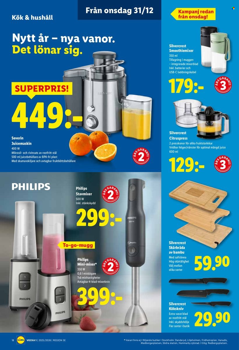 Lidl reklamblad - 29/12 2025 - 4/1 2026. Sida 20