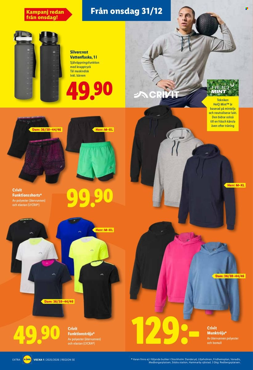 Lidl reklamblad - 29/12 2025 - 4/1 2026. Sida 24