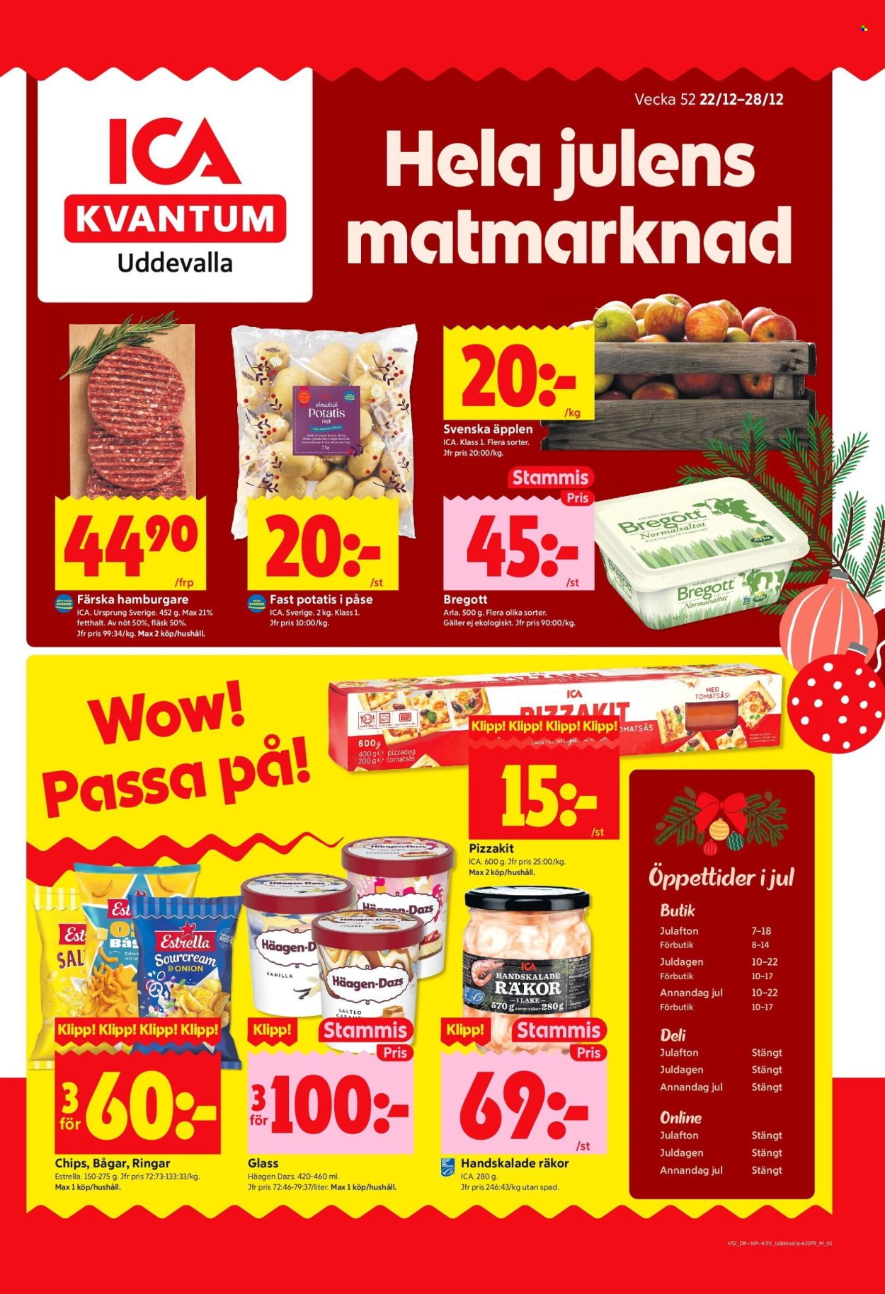 ICA reklamblad - 22/12 2025 - 28/12 2025. Sida 1