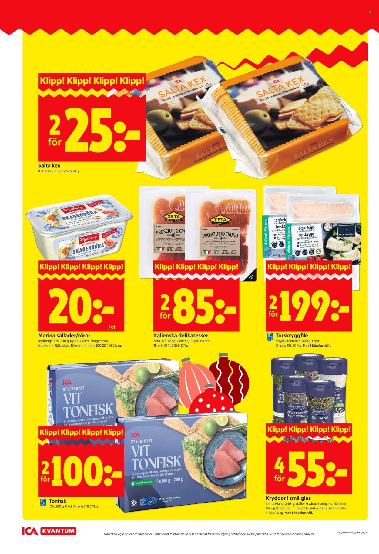 ICA reklamblad - 22/12 2025 - 28/12 2025. Sida 4
