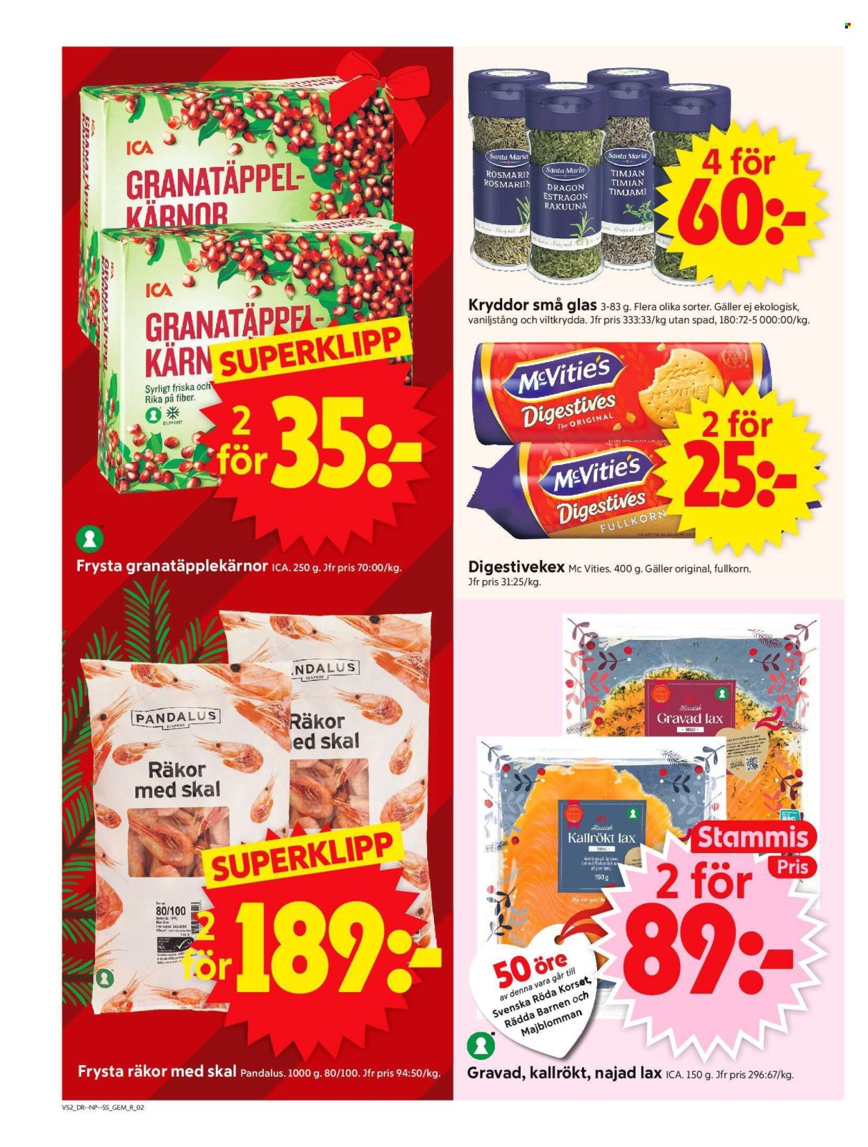 ICA reklamblad - 22/12 2025 - 28/12 2025. Sida 2