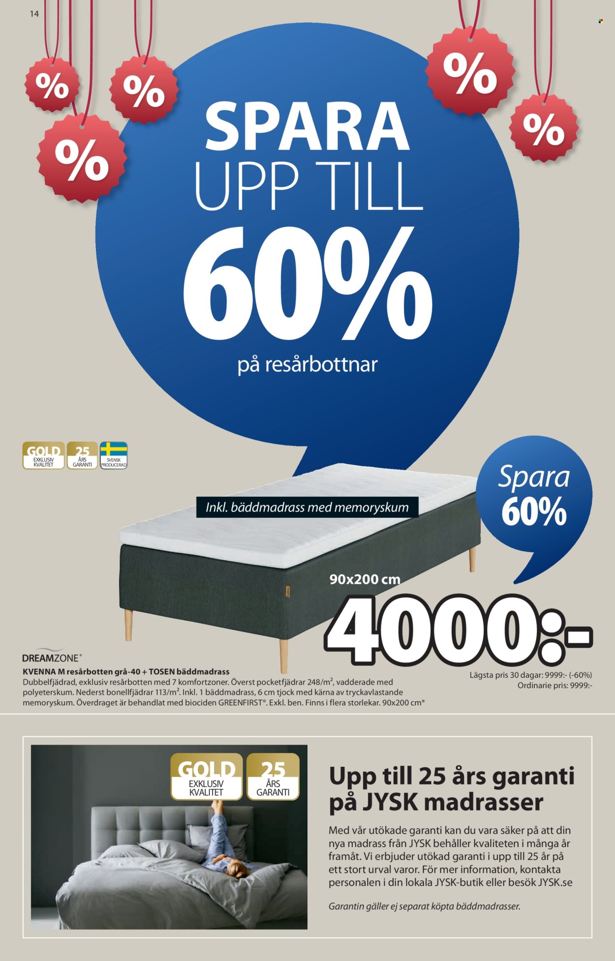 JYSK reklamblad - 24/12 2025 - 18/1 2026. Sida 14