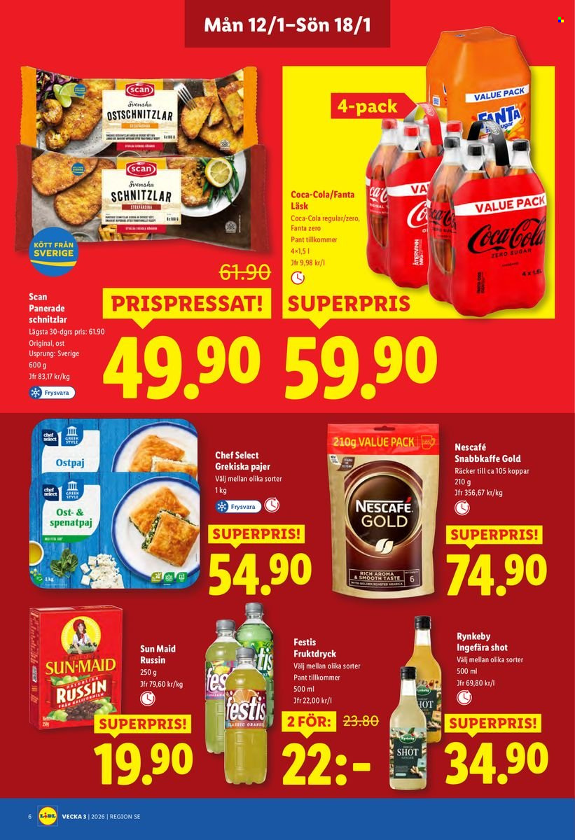 Lidl reklamblad - 12/1 2026 - 18/1 2026. Sida 6